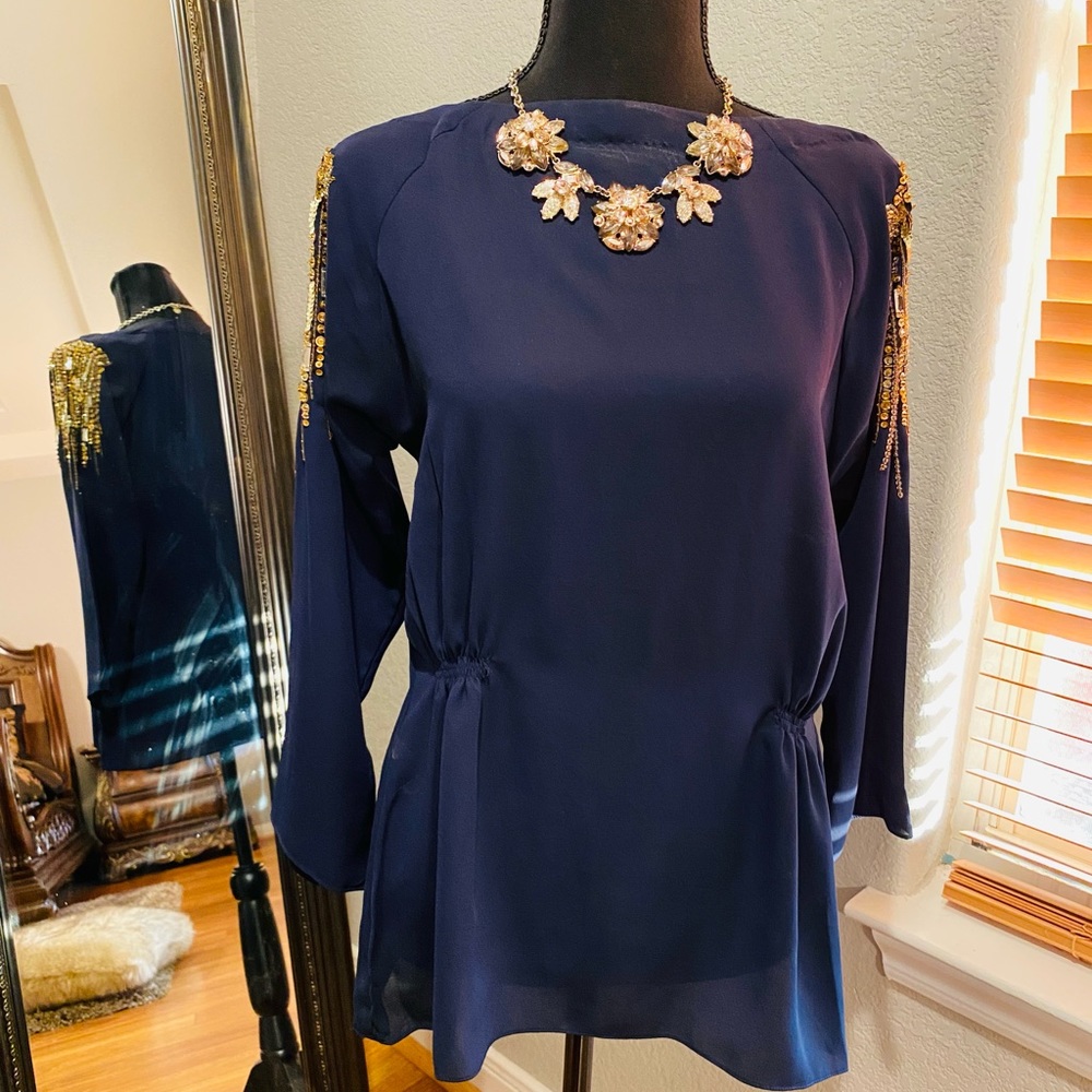 Ladies Embellished Medium Formal Evening Top